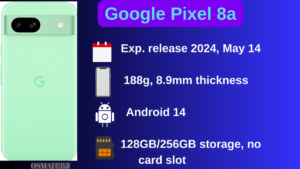 Google Pixel 8a Launch, Storage, Camera, Prices.