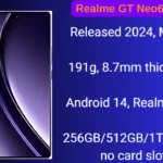 Realme GT Neo6 Full Phone Specifications